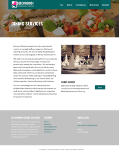 Beechwood Website Dining Services