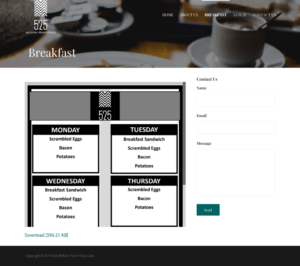 William Penn Place Website Breakfast